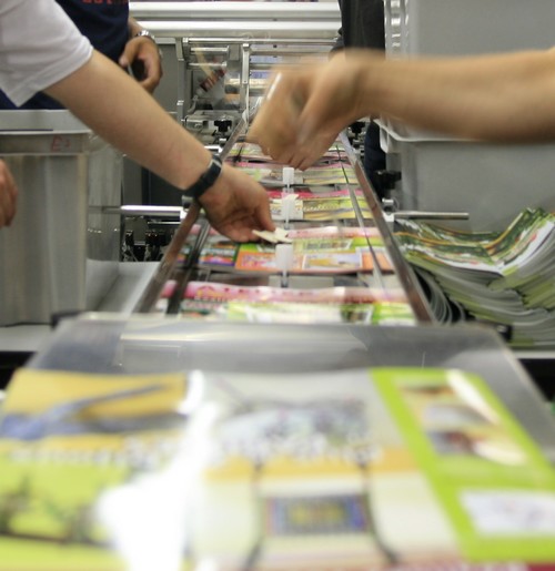 Mise sous film - magazines et catalogues - APAM