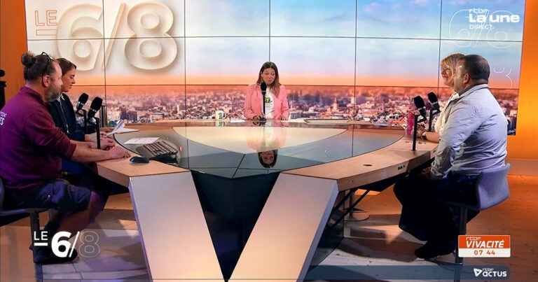 La Ferme Nos Pilifs invitée dans l’émission Le 6-8 sur la RTBF