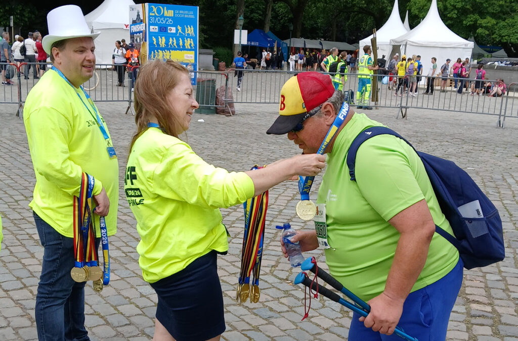 Les Jeunes Jardiniers ont participé aux 20 km de Bruxelles