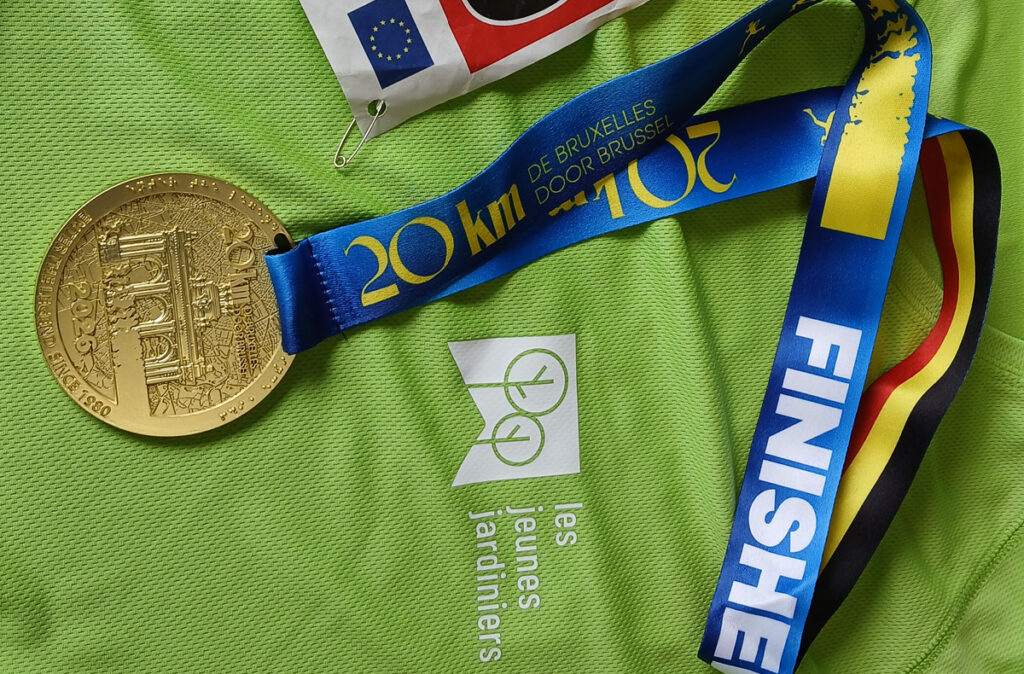 Les Jeunes Jardiniers ont participé aux 20 km de Bruxelles