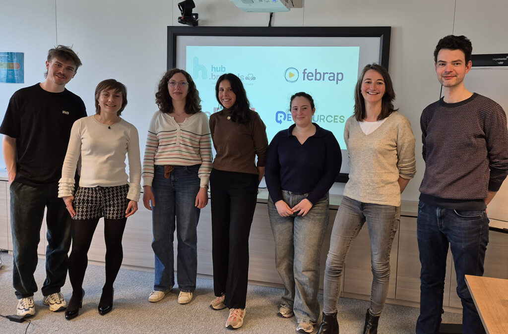 lunch workshop organisé le 24 mars chez hub.brussels