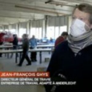 Travie est au coeur d'un réseau solidaire de masques