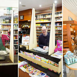 Nous proposons des écrans de protection en plexiglass pour vos commerces et administrations
