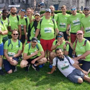 Les Jeunes Jardiniers ont participé aux 20 km de Bruxelles