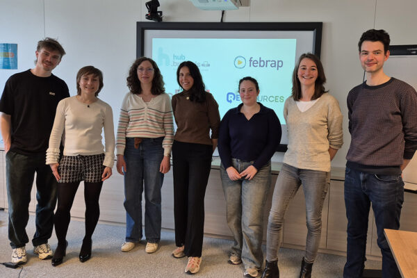 lunch workshop organisé le 24 mars chez hub.brussels