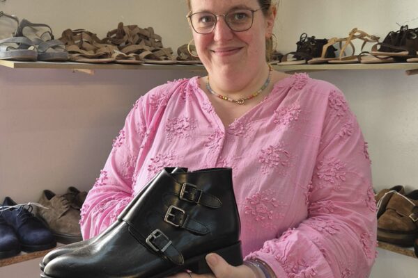 Partenariat Decathlon et L'Ouvroir chaussures neuves